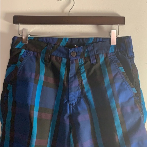 Element Shorts Size 30 Blue Striped - Picture 3 of 6